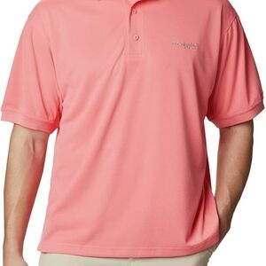 Columbia Pink Classic Polo Shirt